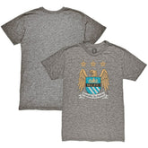 Manchester City 1863FC Retro Crest T-Shirts - Heather Gray