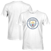 Manchester City 1863FC Color Crest Slub T-Shirts - White