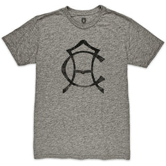Club America 1863FC Retro Crest Twisted Tri-Blend Slub T-Shirts - Heather Gray