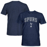 Tottenham Hotspur 1863FC Wordmark Twisted Tri-Blend Slub T-Shirts - Heather Navy