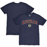Club America 1863FC Wordmark Twisted Tri-Blend Slub T-Shirts - Heather Navy