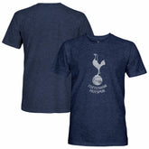 Tottenham Hotspur 1863FC Mono Crest Twisted Tri-Blend Slub T-Shirts - Heather Navy