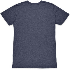Barcelona 1863FC Front Back Date Twisted Tri-Blend T-Shirts - Heather Navy