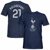 Dejan Kulusevski Tottenham Hotspur 1863FC Player Name & Number Twisted Tri-Blend Slub T-Shirts - Heather Navy