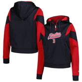 Boston Red Sox New Era Women's Color Block Fleece Quarter-Zip Hoodie Online