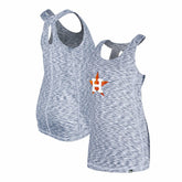 Houston Astros New Era Women's Space Dye Keyhole Back Tank Top Online