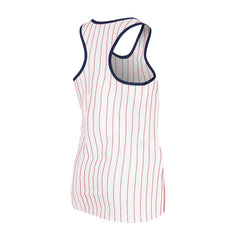 St. Louis Cardinals New Era Women's Sequin Pinstripe Racerback Tank Top for sale