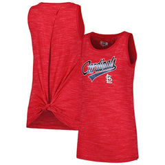 St. Louis Cardinals New Era Women's Space-Dye Active Tank Top On Sale
