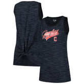 Cleveland Guardians New Era Women's Space-Dye Active Tank Top Lifestyle