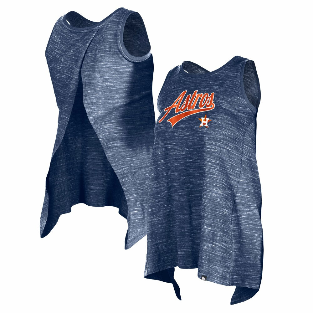 Houston Astros New Era Women's Space-Dye Active Tank Top Sale