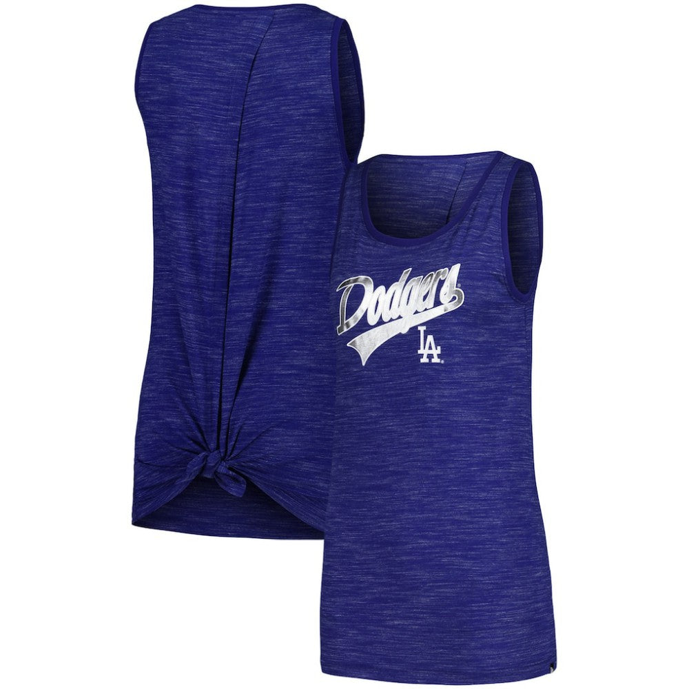 Los Angeles Dodgers New Era Women's Space-Dye Active Tank Top Lifestyle