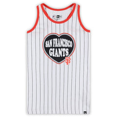 San Francisco Giants New Era Girls Youth Pinstripe Tank Top for sale