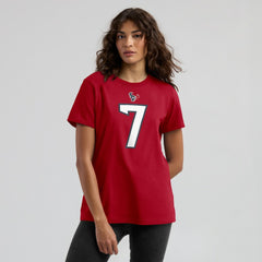 C.J. Stroud Houston Texans Women's Player Name & Number T-Shirt Red - Nike