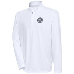 Manchester City Statement Quarter-Zip Pullover - White