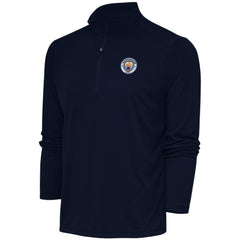 Manchester City Statement Quarter-Zip Pullover - Navy