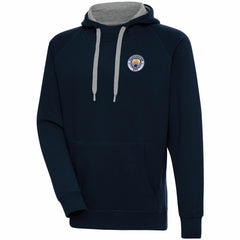 Manchester City Takeover Pullover Hoodie - Navy