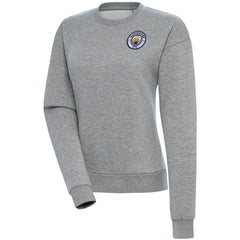 Manchester City Women's Takeover Crewneck Pullover Sweatshirt - Heather Gray