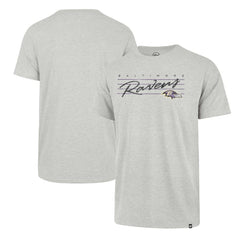 Baltimore Ravens '47 Downburst Franklin T-Shirt Gray - 47 brand