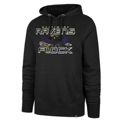 Baltimore Ravens '47 Ravens Flock Regional Headline Pullover Hoodie Black - 47 brand