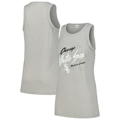Chicago White Sox Soft as a Grape Women's Gauze High Neck Tank Top Lifestyle