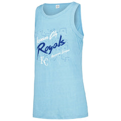 Kansas City Royals Soft as a Grape Women's Gauze High Neck Tank Top Sale