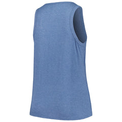 Houston Astros Soft as a Grape Women's Plus Size Curvy High Neck Tri-Blend Tank Top Lifestyle