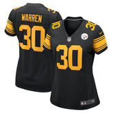 Jaylen Warren Pittsburgh Steelers Women's Alternate Game Jersey Black - Nike