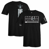 NBA - San Antonio Spurs FISLL x Black History Collection Unisex T-Shirt - Black