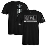 NBA - Brooklyn Nets FISLL x Black History Collection Unisex T-Shirt - Black