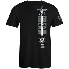 NBA - Brooklyn Nets FISLL x Black History Collection Unisex T-Shirt - Black