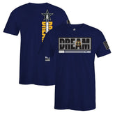 NBA - Denver Nuggets FISLL x Black History Collection Unisex T-Shirt - Blue