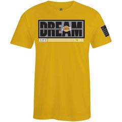 NBA - Los Angeles Lakers FISLL x Black History Collection Unisex T-Shirt - Gold