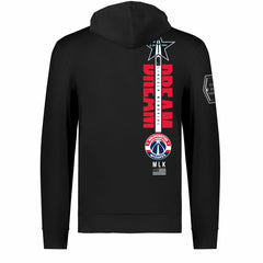 NBA - Washington Wizards FISLL x Black History Collection Unisex Pullover Hoodie - Black