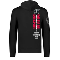 NBA - Houston Rockets FISLL x Black History Collection Unisex Pullover Hoodie - Black