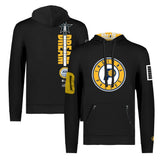 NBA - Indiana Pacers FISLL x Black History Collection Unisex Pullover Hoodie - Black