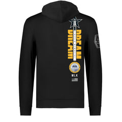 NBA - Indiana Pacers FISLL x Black History Collection Unisex Pullover Hoodie - Black