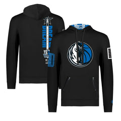 NBA - Dallas Mavericks FISLL x Black History Collection Unisex Pullover Hoodie - Black