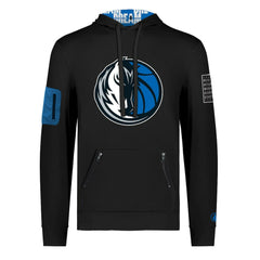 NBA - Dallas Mavericks FISLL x Black History Collection Unisex Pullover Hoodie - Black