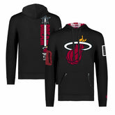NBA - Miami Heat FISLL x Black History Collection Unisex Pullover Hoodie - Black