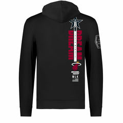 NBA - Miami Heat FISLL x Black History Collection Unisex Pullover Hoodie - Black