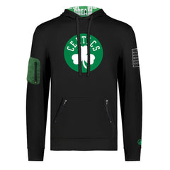 NBA - Boston Celtics FISLL x Black History Collection Unisex Pullover Hoodie - Black