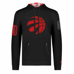 NBA - Toronto Raptors FISLL x Black History Collection Unisex Pullover Hoodie - Black