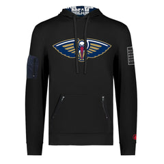 NBA - New Orleans Pelicans FISLL x Black History Collection Unisex Pullover Hoodie - Black