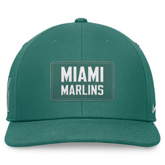 Miami Marlins Nike Bicoastal Pro Performance Snapback Hat Lifestyle
