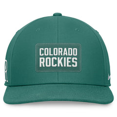 Colorado Rockies Nike Bicoastal Pro Performance Snapback Hat Lifestyle