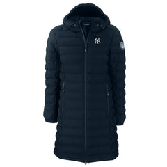 New York Yankees Cutter & Buck Women's Mission Ridge Repreve Eco Insulated Full-Zip Long Puffer Jacket Online