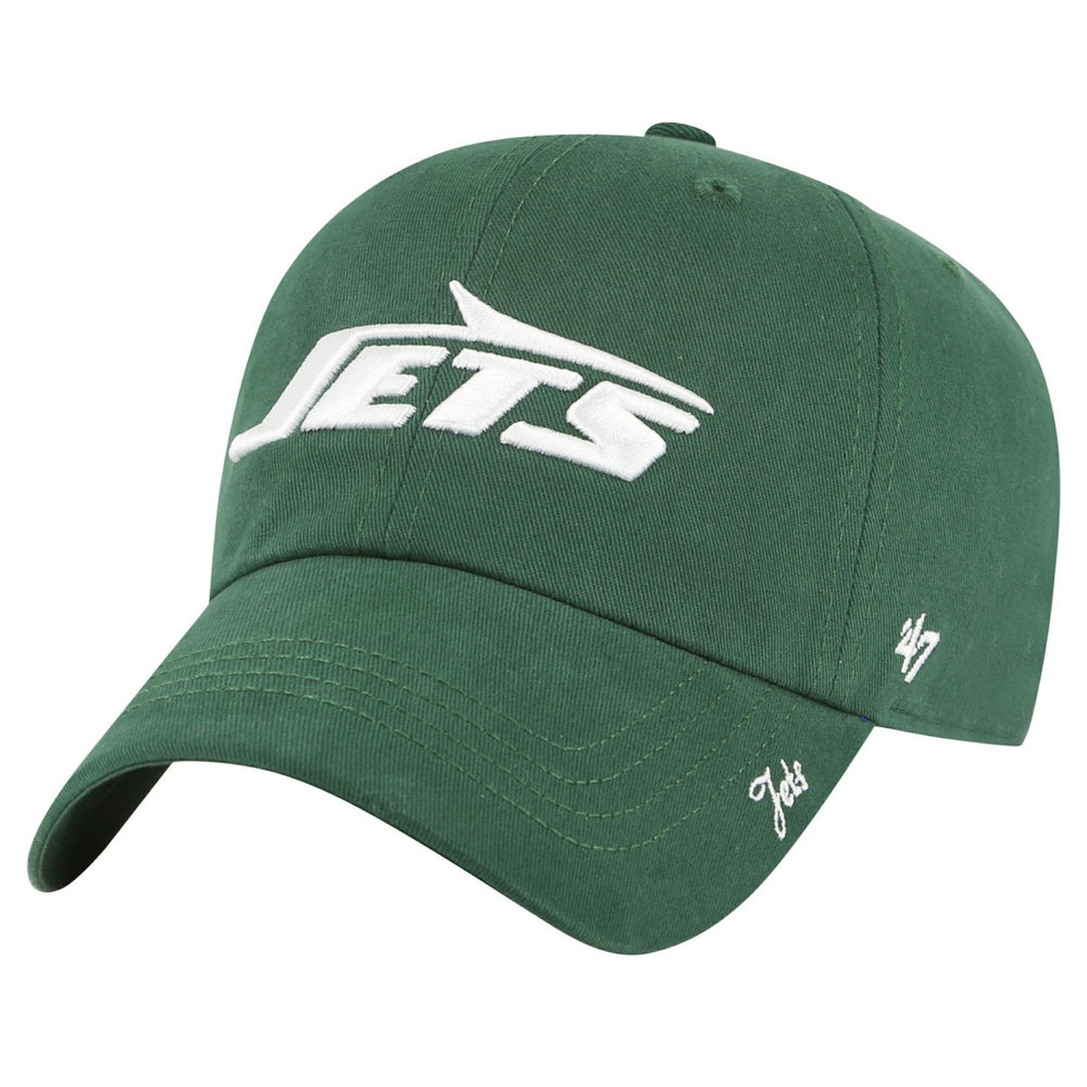 New York Jets '47 Women's Miata Clean Up Adjustable Hat Green - 47 brand