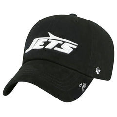 New York Jets '47 Women's Miata Clean Up Adjustable Hat Black - 47 brand