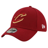 New Era - Cleveland Cavaliers Logo 39THIRTY Flex Hat - Wine