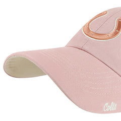 Indianapolis Colts '47 Women's Ballpark Cheer Dusty Rose Clean Up Adjustable Hat Pink - 47 brand